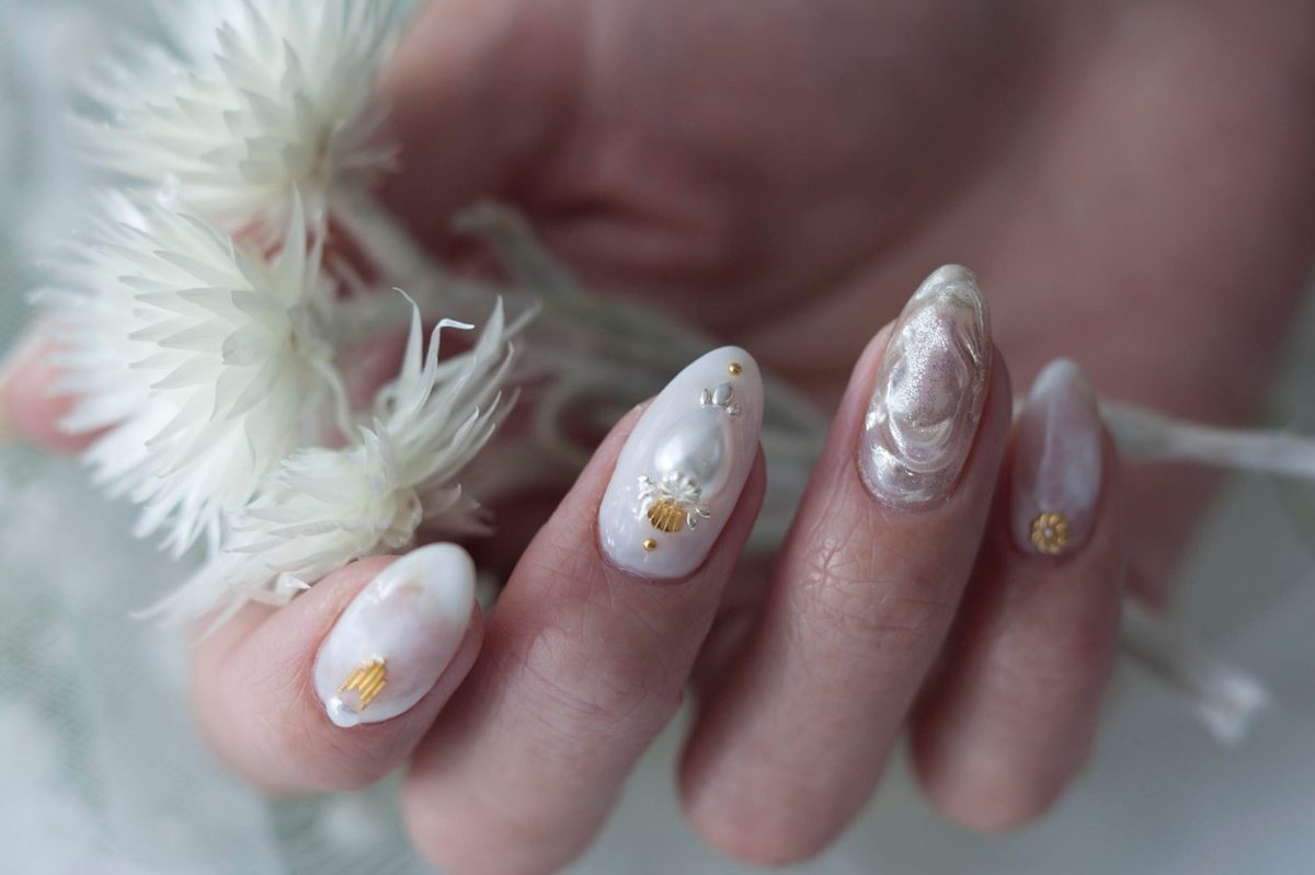 Dityca nail のニュアンスネイル作品